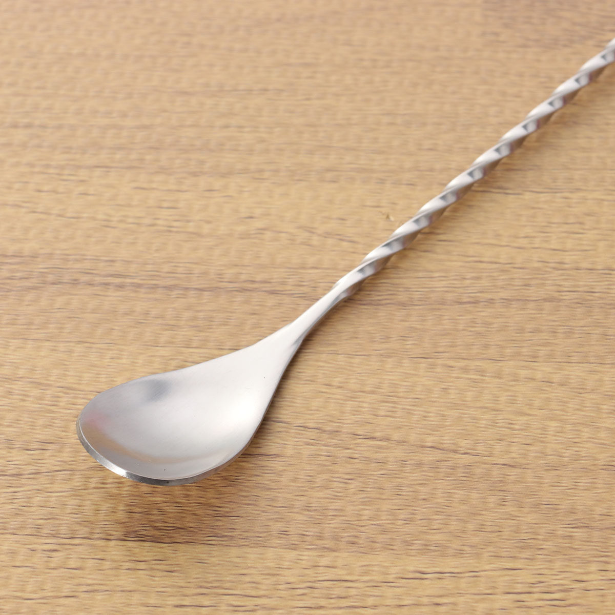 Bar Spoon Twisted - Cocktail Pick Threaded Bar Spoon Stainless