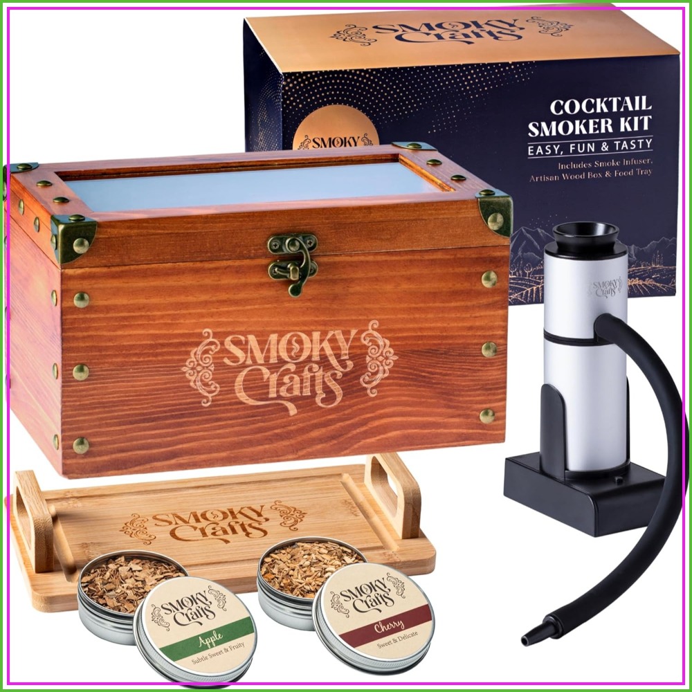 Smoking Gun Kit - Whiskey Smoker Kit with Smoke Gun,
