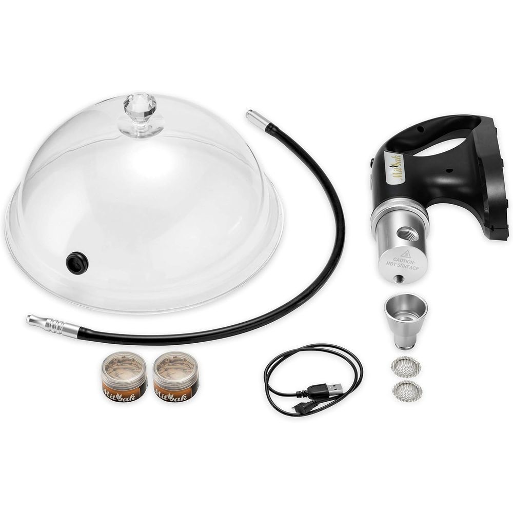 Portable Smoking Kit with Dome - Smoking Gun Kit review and price