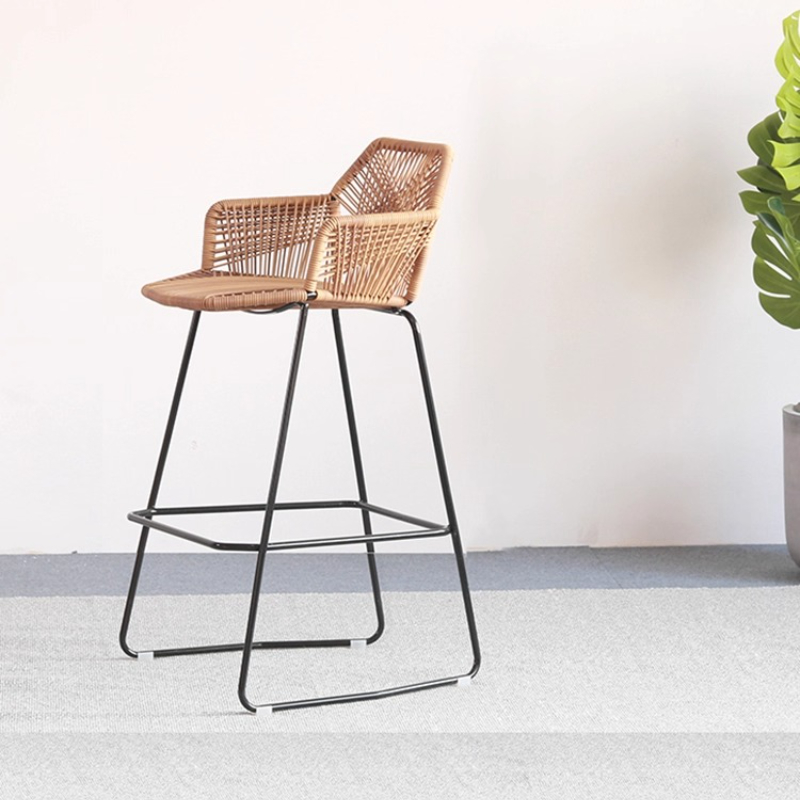 Scandinavian Rattan Bar Stool  - Home Bar Lounge review and price