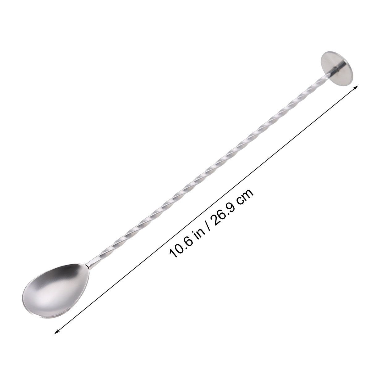 304 Stainless Steel Cocktail T - Bar Spoon Twisted review and price