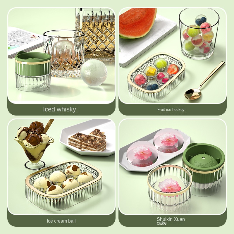Large-capacity spherical ice b - Ice Mold Sphere review and price