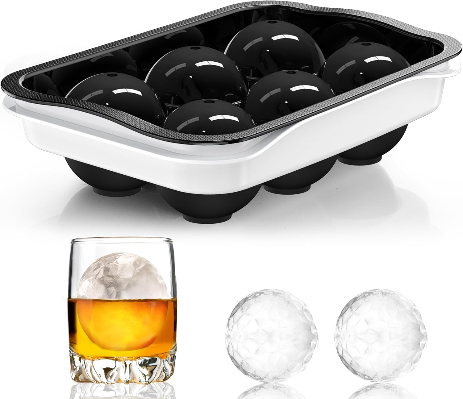 2.2 Inch Round Ice Cube Mold w - Ice Mold Sphere review and price