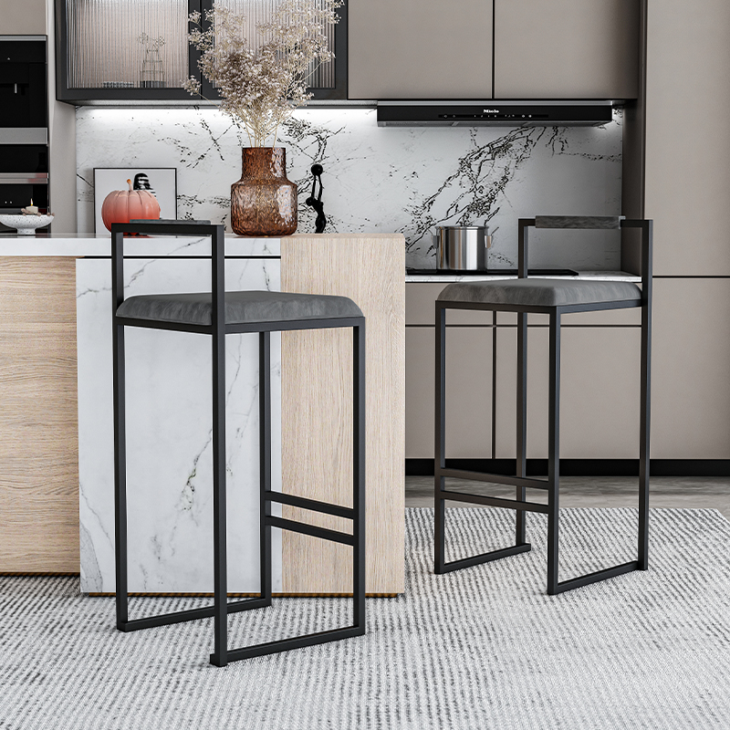 Nordic Velvet Black Bar Chairs - Home Bar Lounge review and price