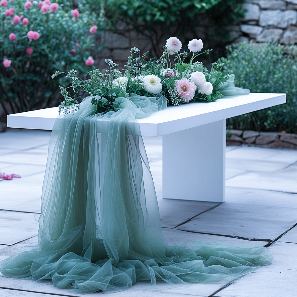 Sheer Tulle Decorative Curtain - Home Bargains review and price