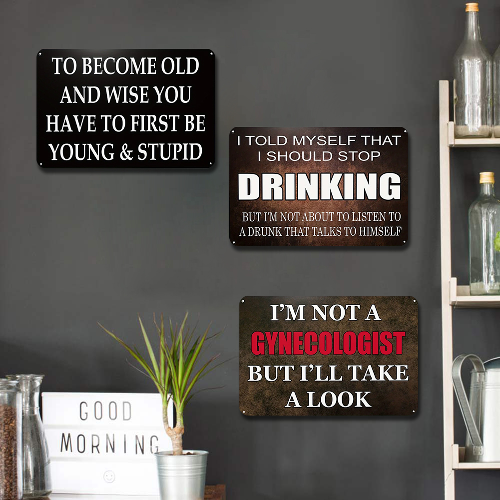 Stylish Iron Drawing Metal Sig - Home Bar And Coffee review and price