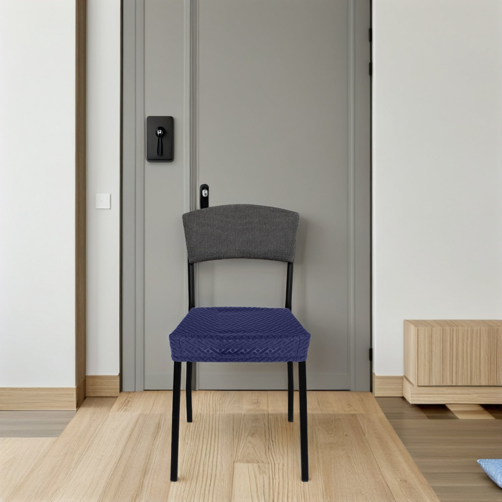 Rectangle Stool Cover Elastic  - Home Bar And Counter review and price