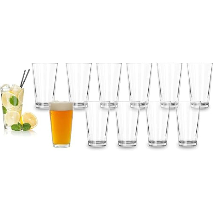 Bulk Classic Premium Beer Pint - Highball Glass Set review and price