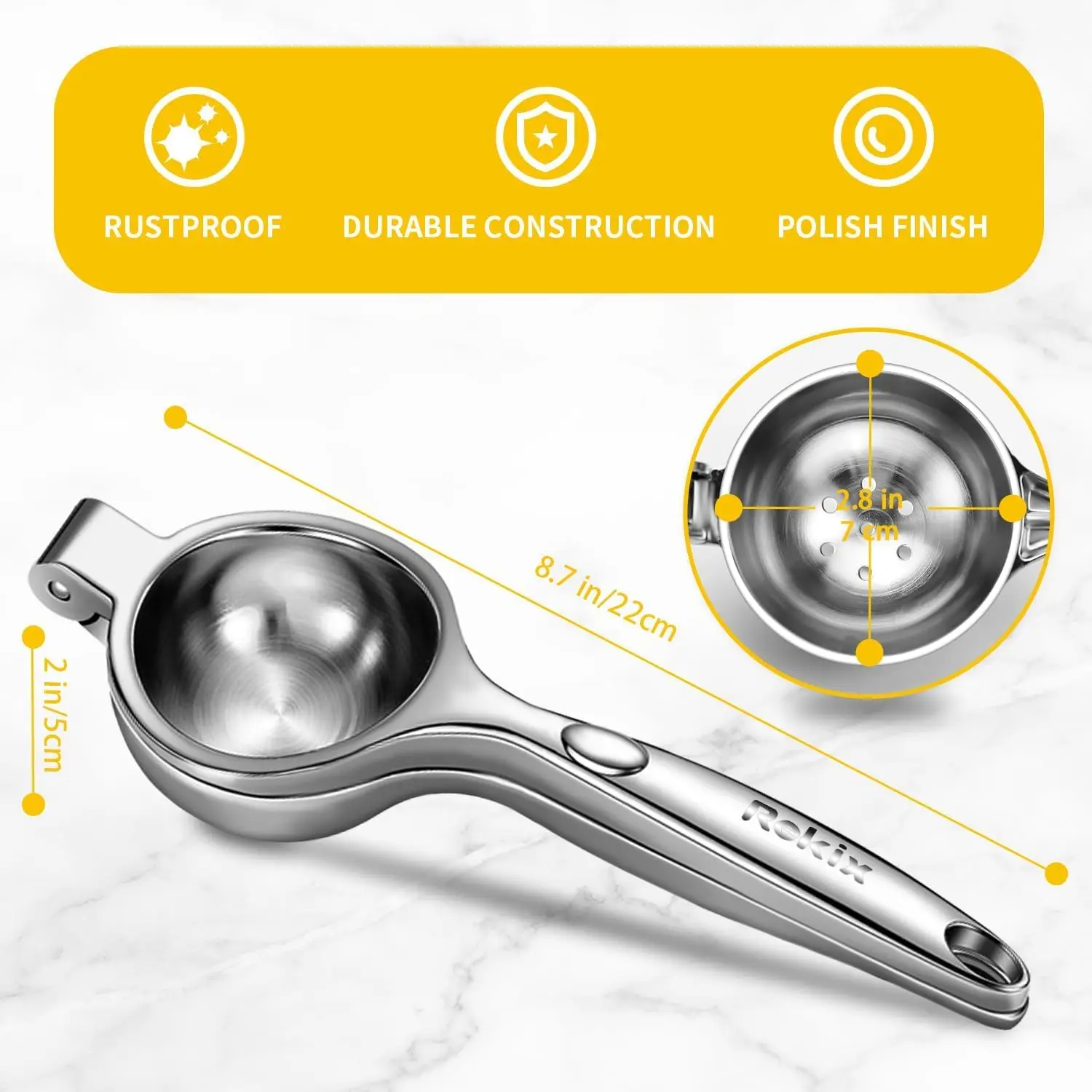 Handheld Citrus Juicer, Heavy  - Citrus Juicer Bar review and price