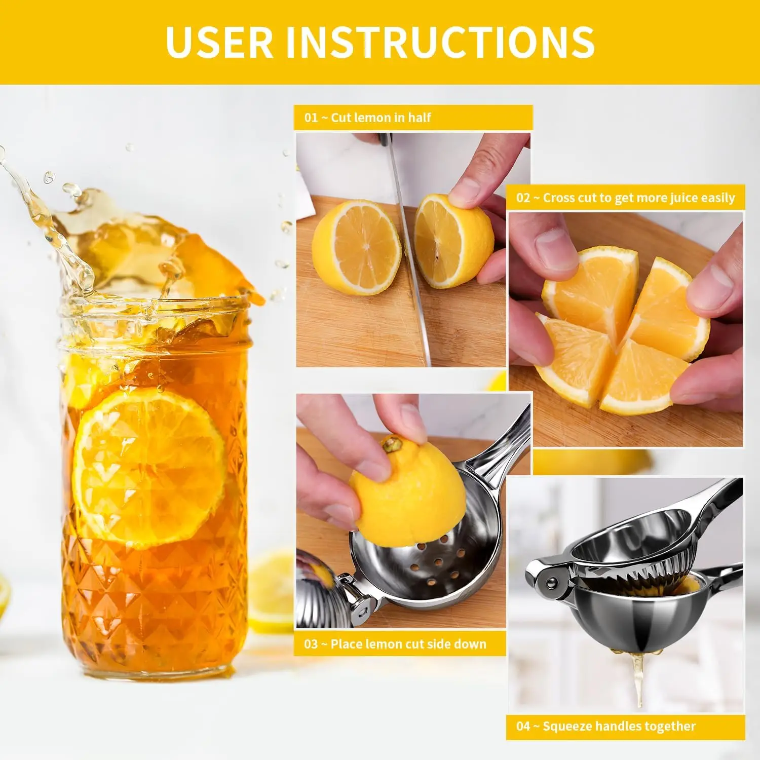 Handheld Citrus Juicer, Heavy  - Citrus Juicer Bar review and price