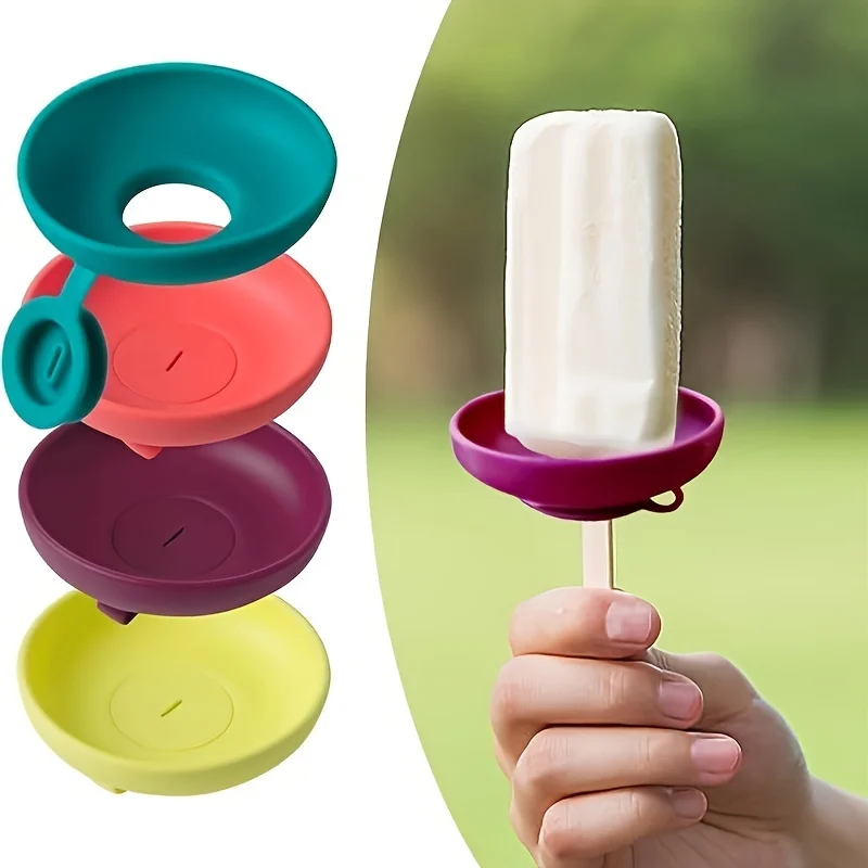 2pcs Silicone Ice Cream Holder - Garnish Tray Set review and price