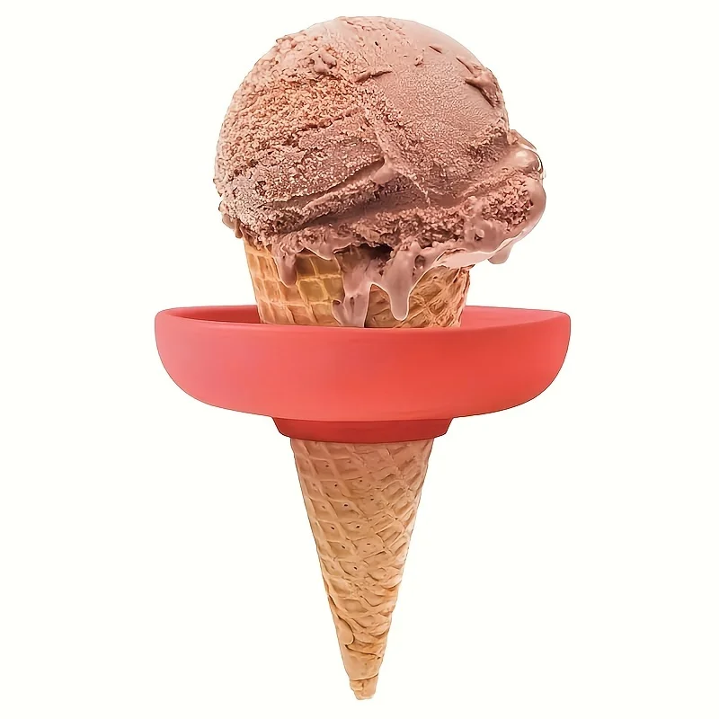 2pcs Silicone Ice Cream Holder - Garnish Tray Set review and price