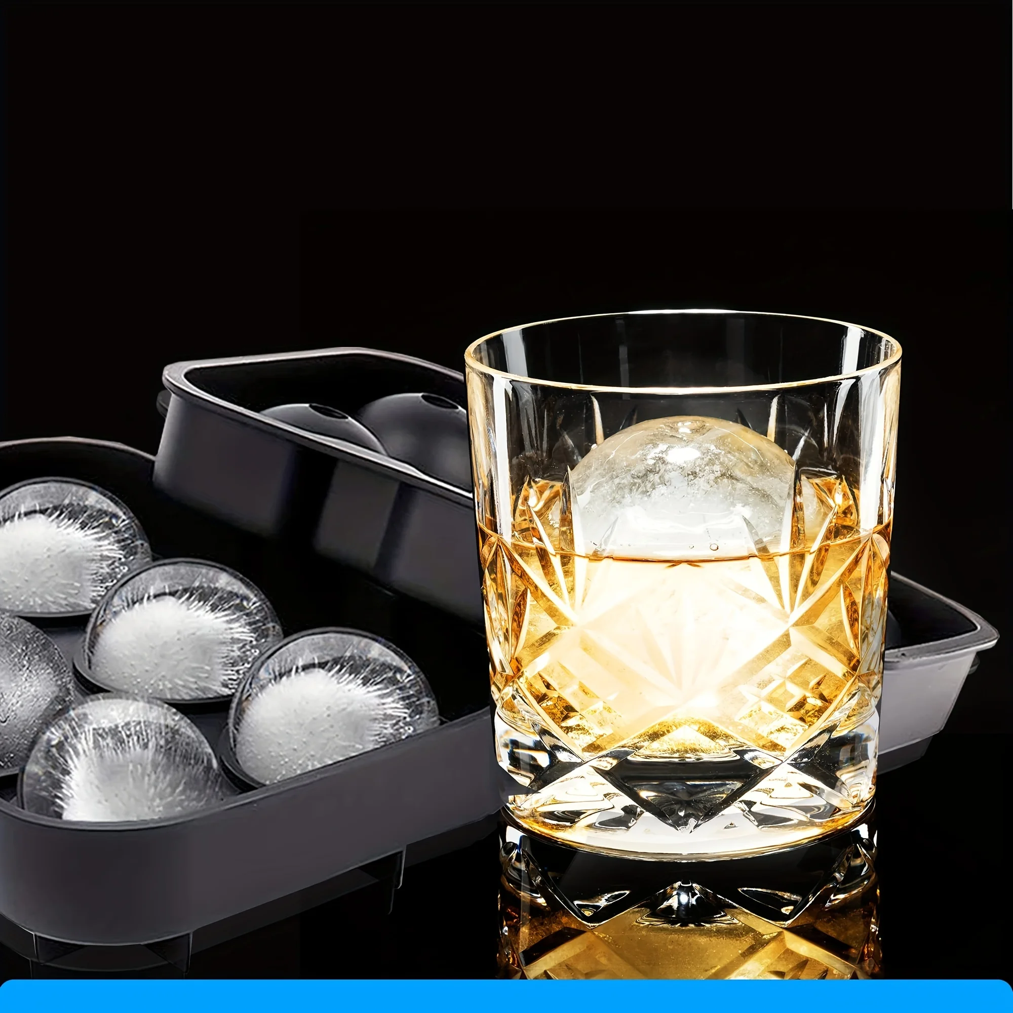 1pc 3D Rose Ice Cube Mold, Squ - Ice Mold Sphere review and price