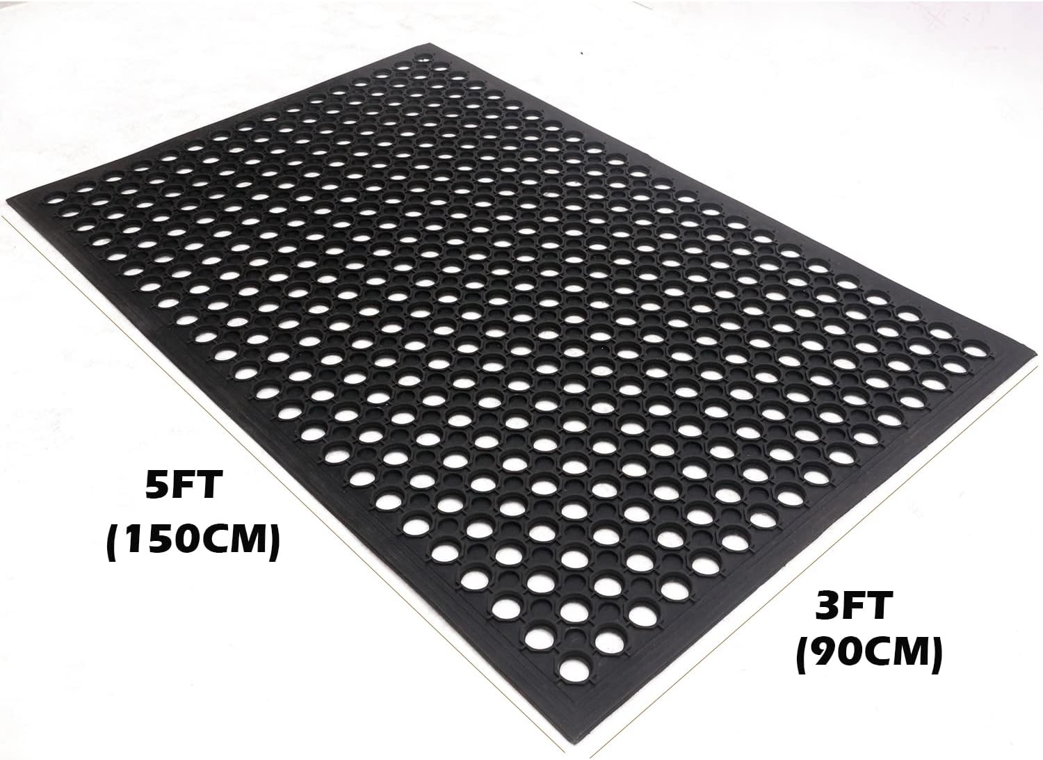 Rubber Floor Mat 3x5FT Anti Fa - Bar Mat Rubber review and price