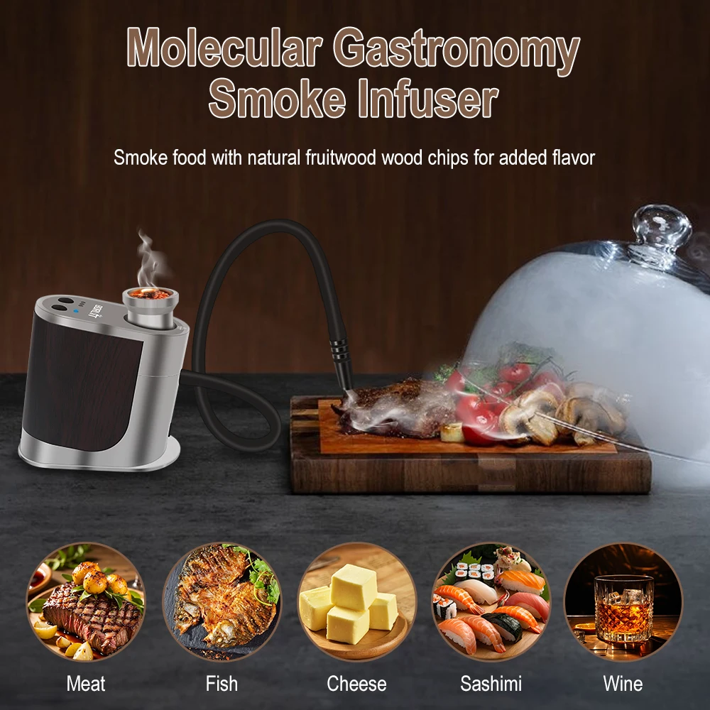 BORUiT New Portable Food Cold  - Smoking Gun Kit review and price