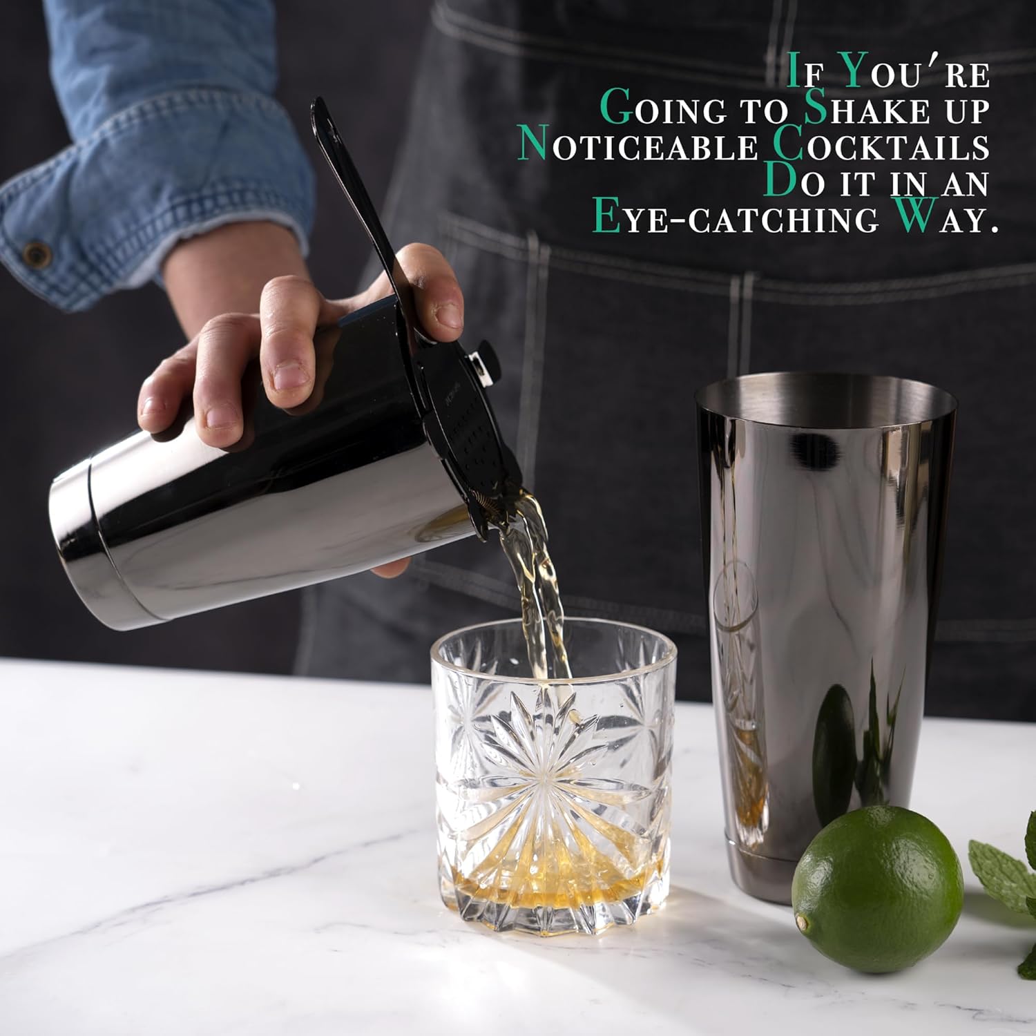 Cocktail Shaker Sets, 12 Pcs S - Boston Shaker Set review and price