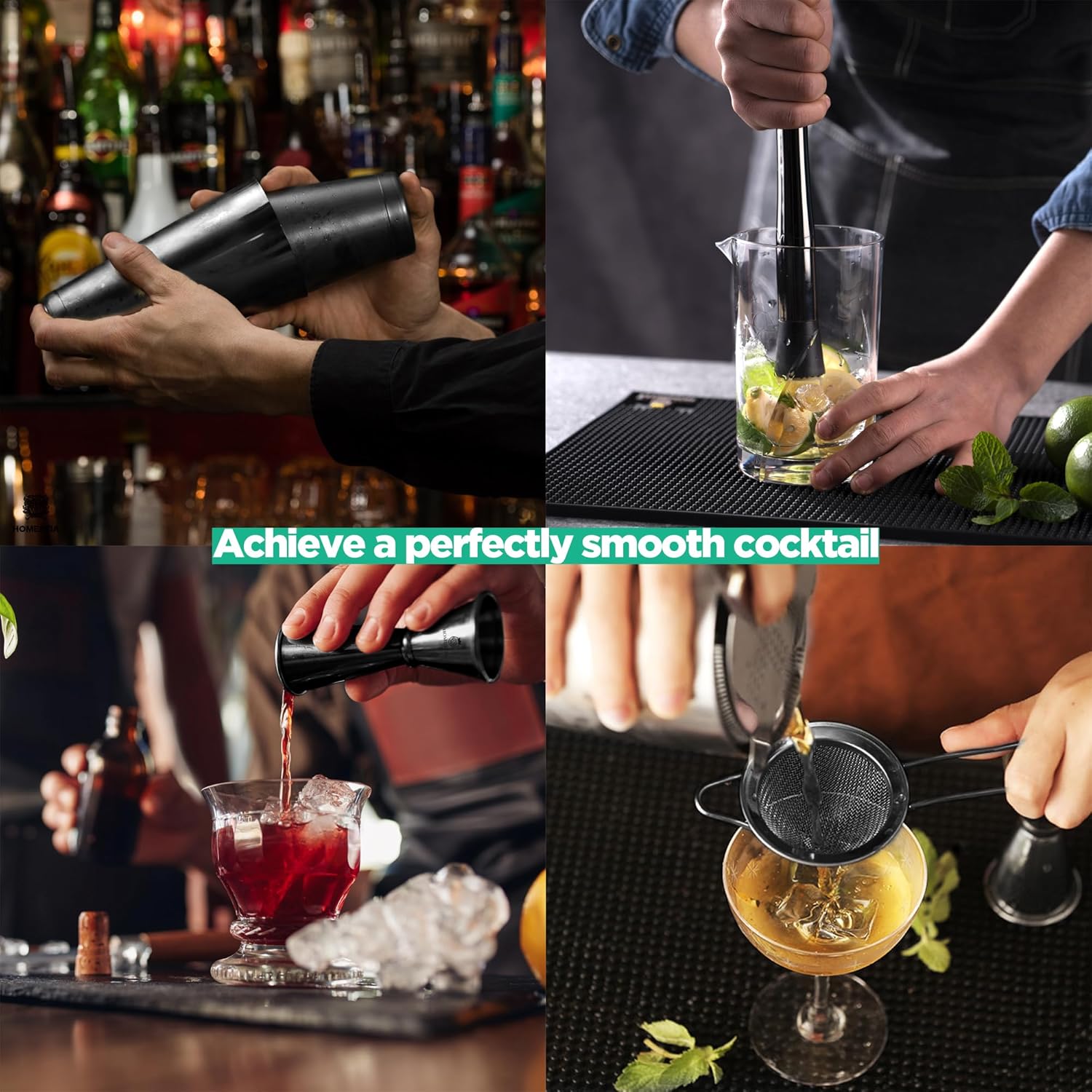 Cocktail Shaker Sets, 12 Pcs S - Boston Shaker Set review and price