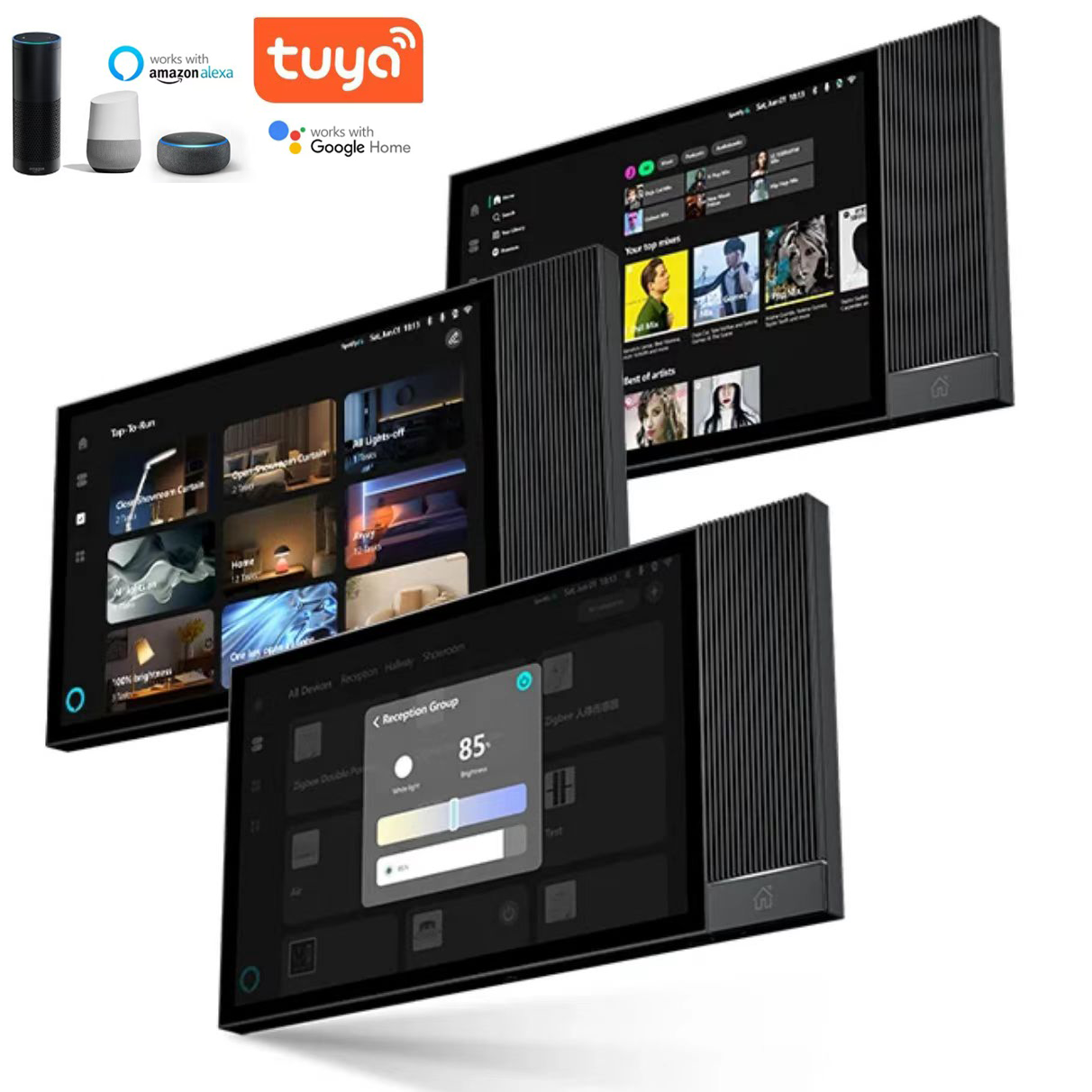 Tuya 8-Inch Smart Zigbee Gatew - Home Bar Android review and price