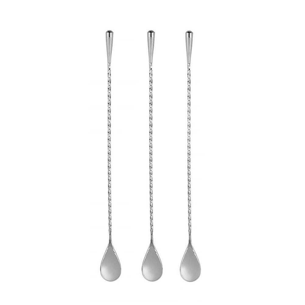 2Pcs Long Stainless Steel Cock - Bar Spoon Twisted review and price