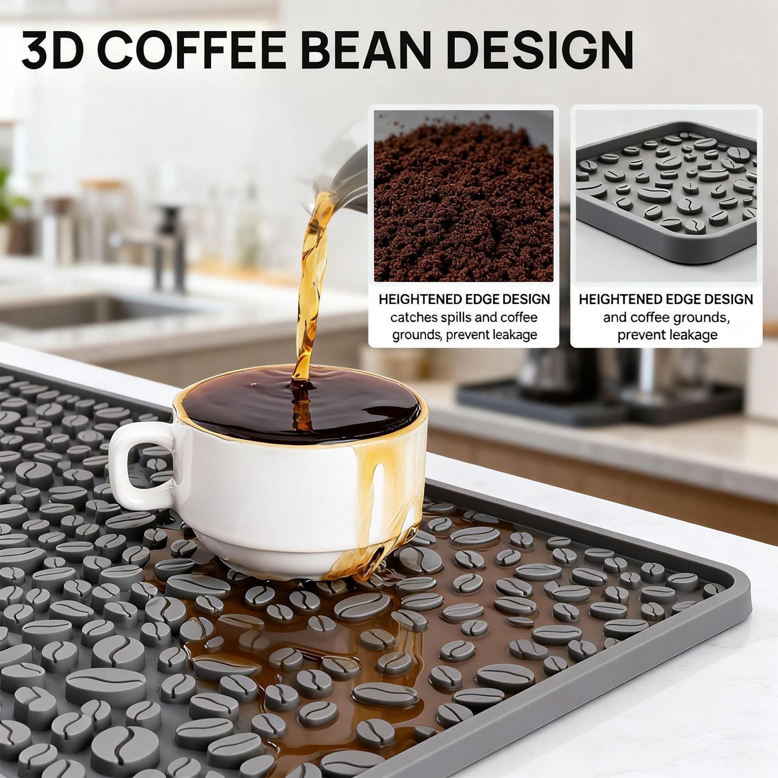 Silicone Coffee Bar Mat 16x8 I - Bar Mat Rubber review and price