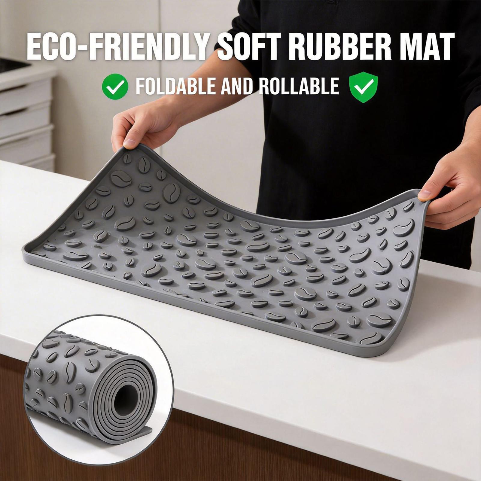 Silicone Coffee Bar Mat 16x8 I - Bar Mat Rubber review and price