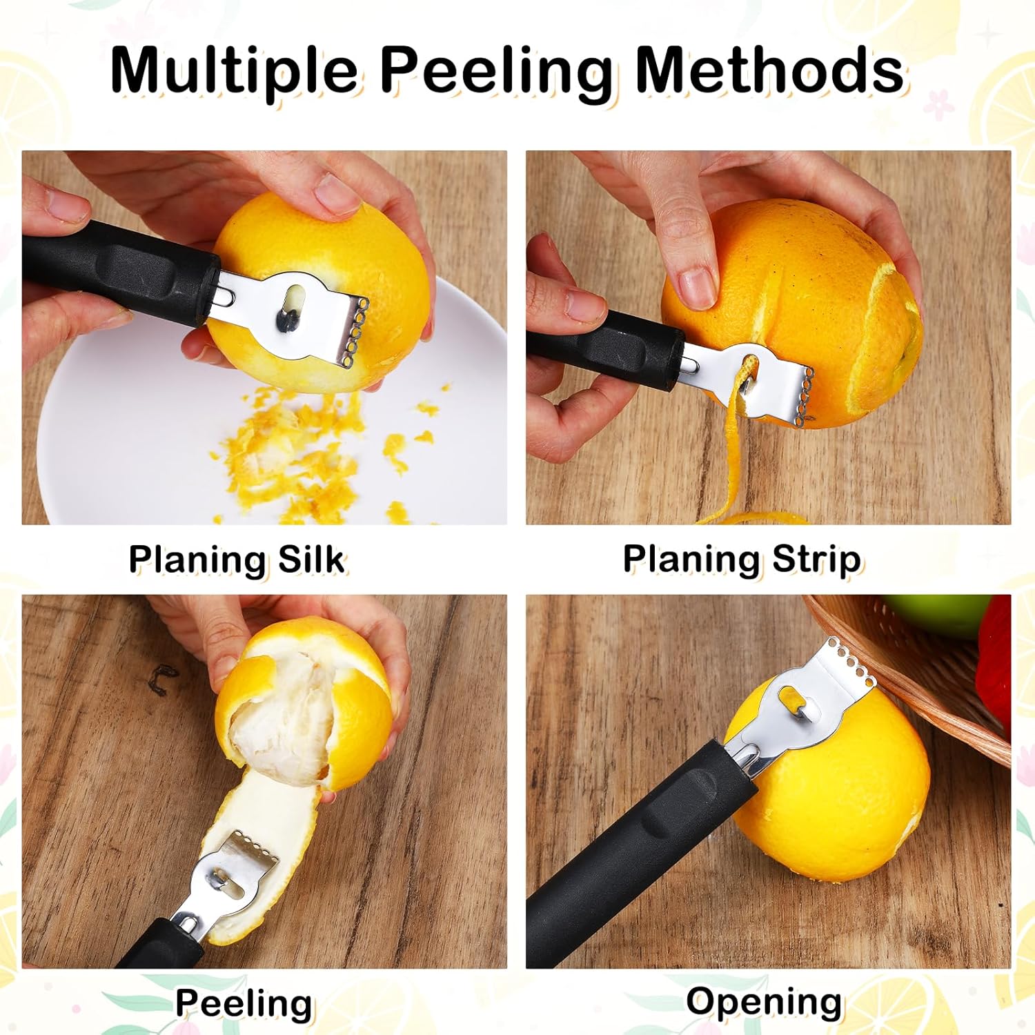 Lemon Zester, Channel Knife, P - Peeler Channel Knife review and price
