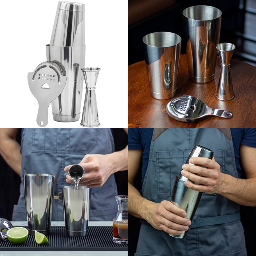Professional Cocktail Shaker S - Boston Shaker Set review and price