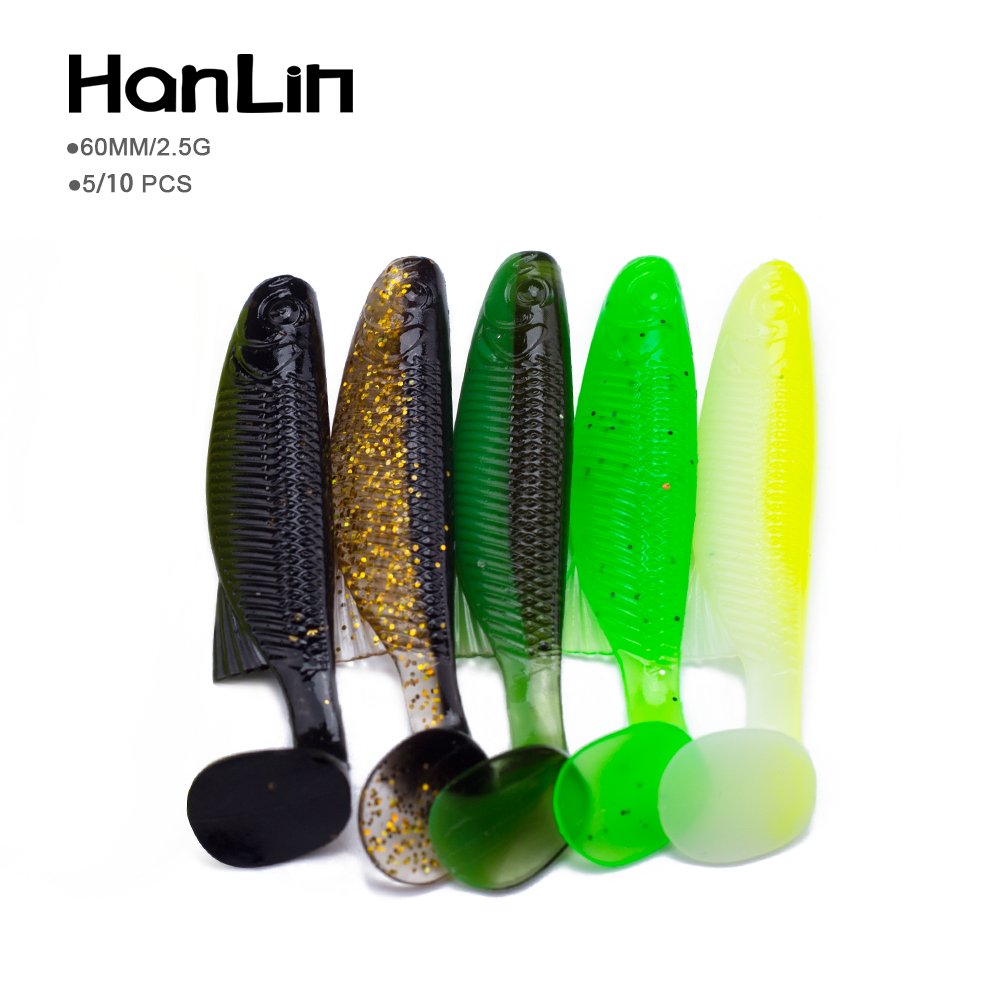 Hanlin 10/20pcs Soft Baits Wor - Jigger Double Sided review and price