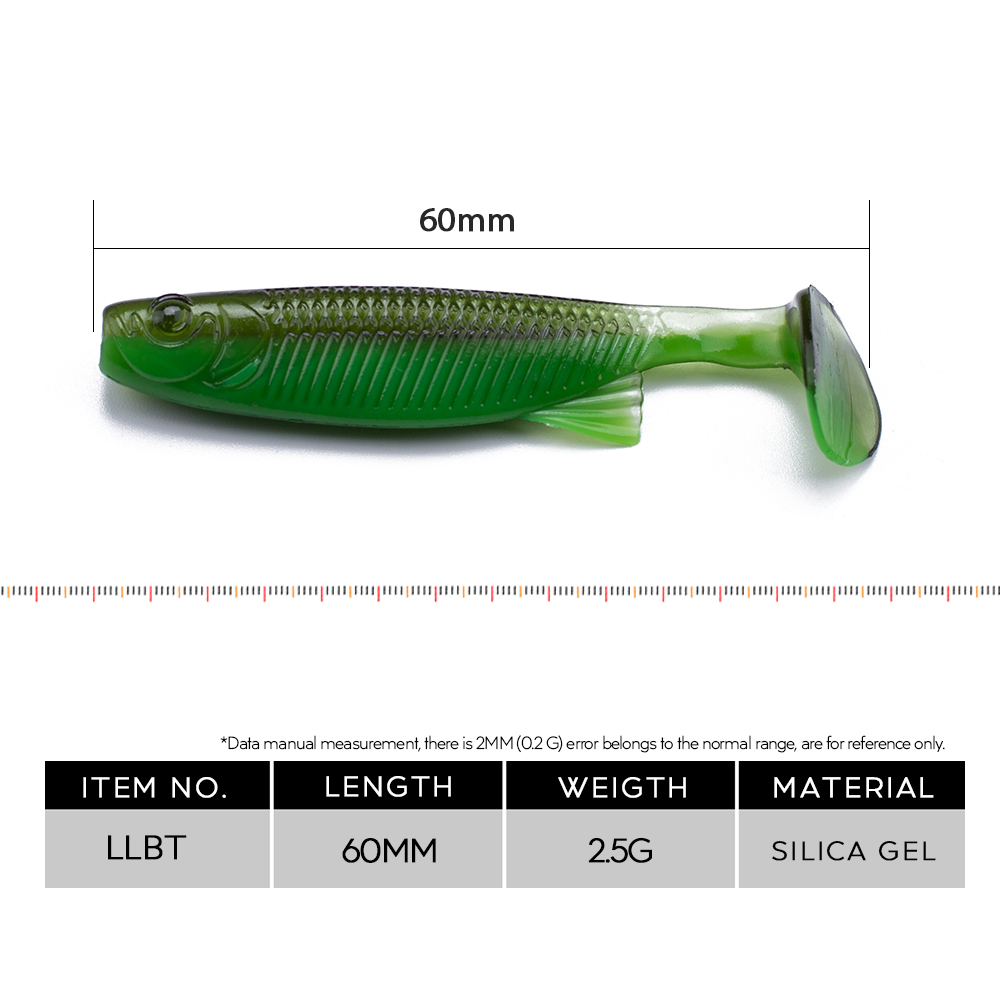 Hanlin 10/20pcs Soft Baits Wor - Jigger Double Sided review and price