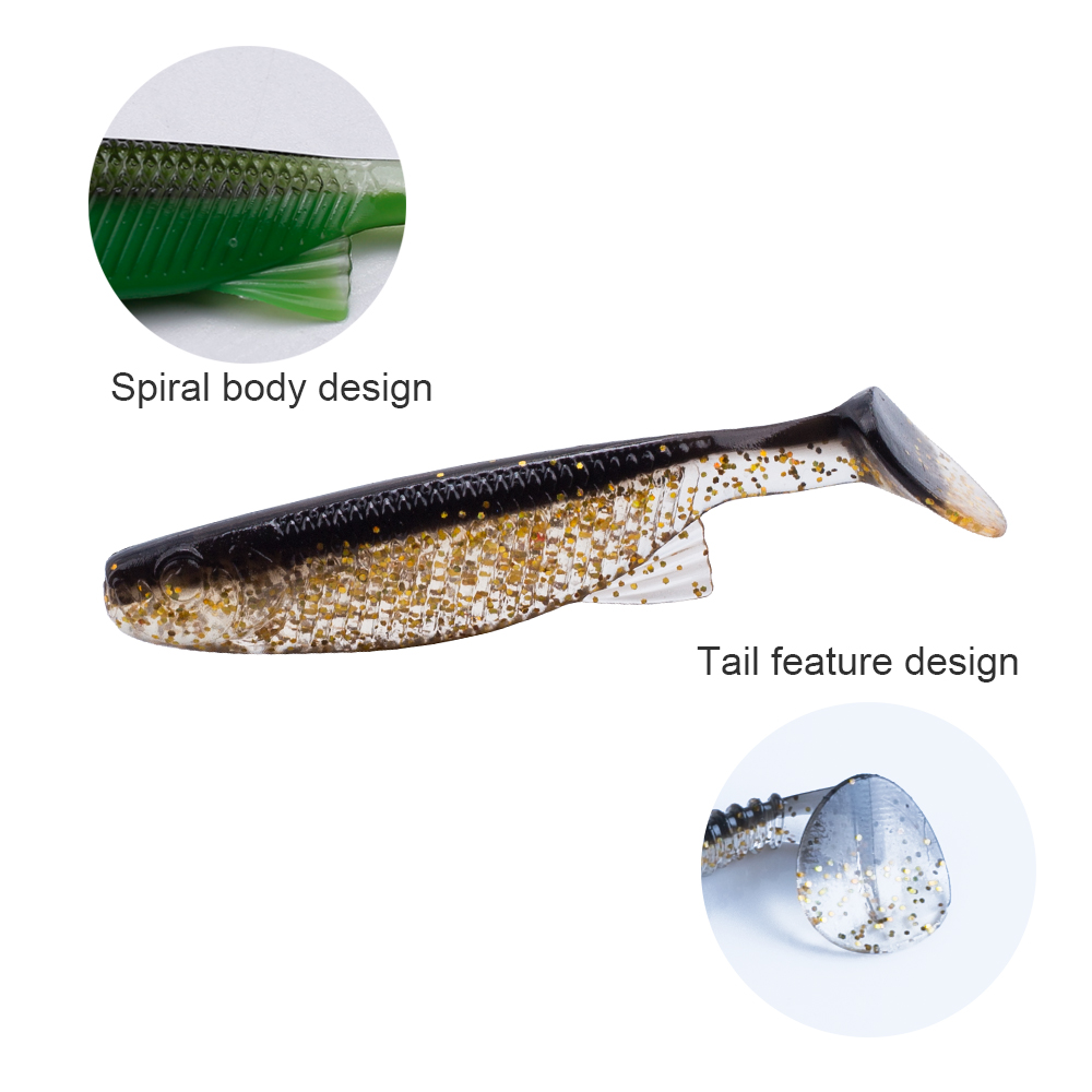 Hanlin 10/20pcs Soft Baits Wor - Jigger Double Sided review and price