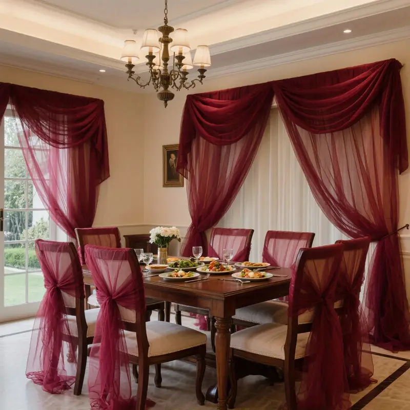 DIY Decoration Tulle Arch Drap - Home Bargains review and price