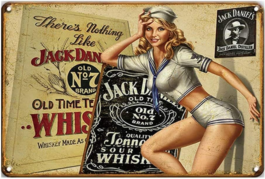 n1,Vintage Metal Tin Sign Whis - Home Bar And Coffee review and price