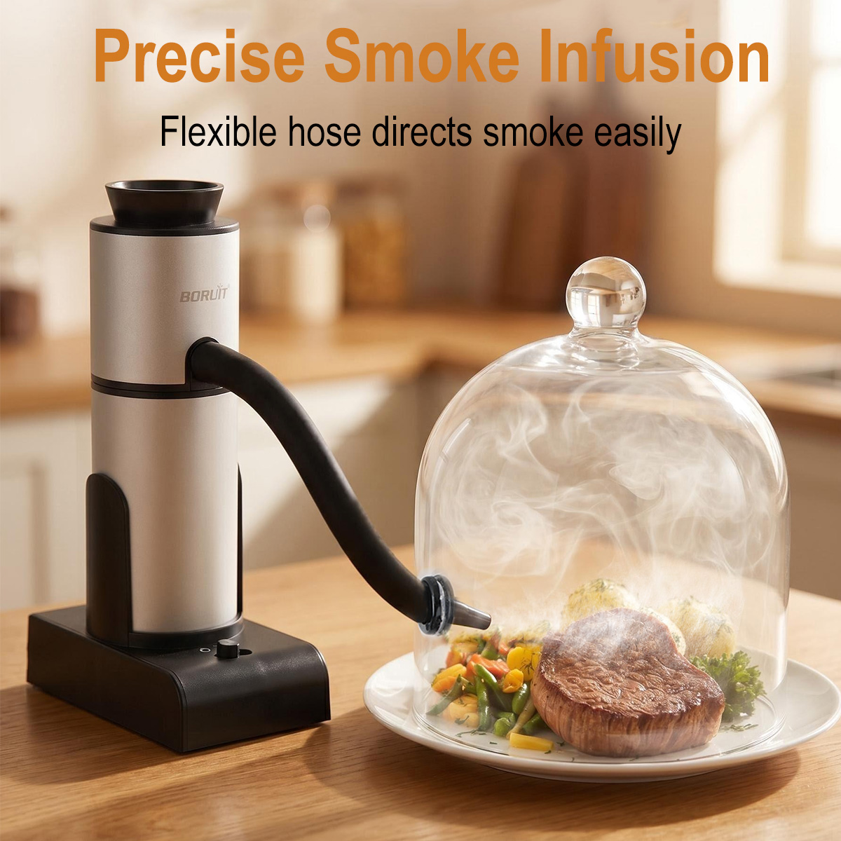 BORUiT SK303 Portable Food Col - Smoking Gun Kit review and price