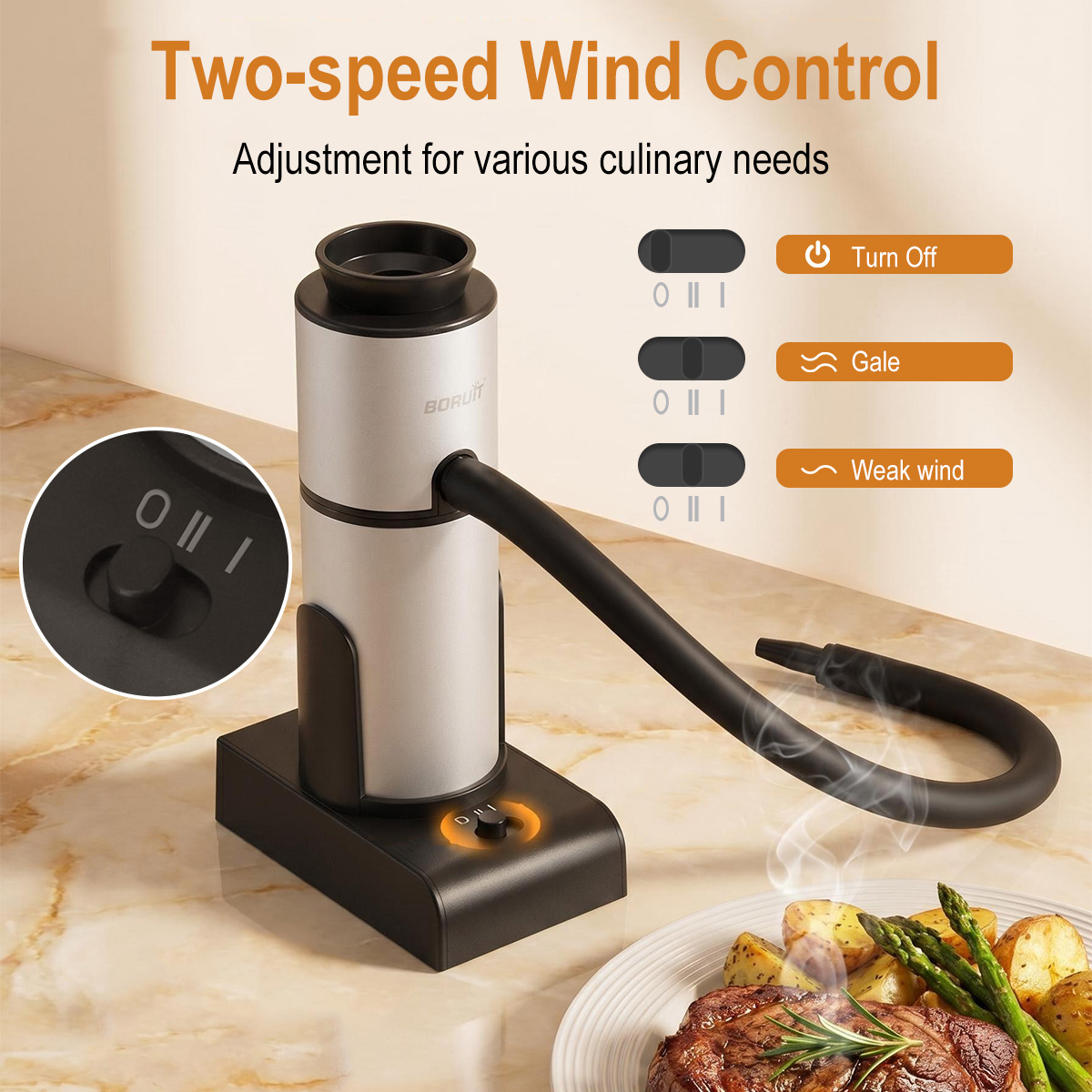 BORUiT SK303 Portable Food Col - Smoking Gun Kit review and price