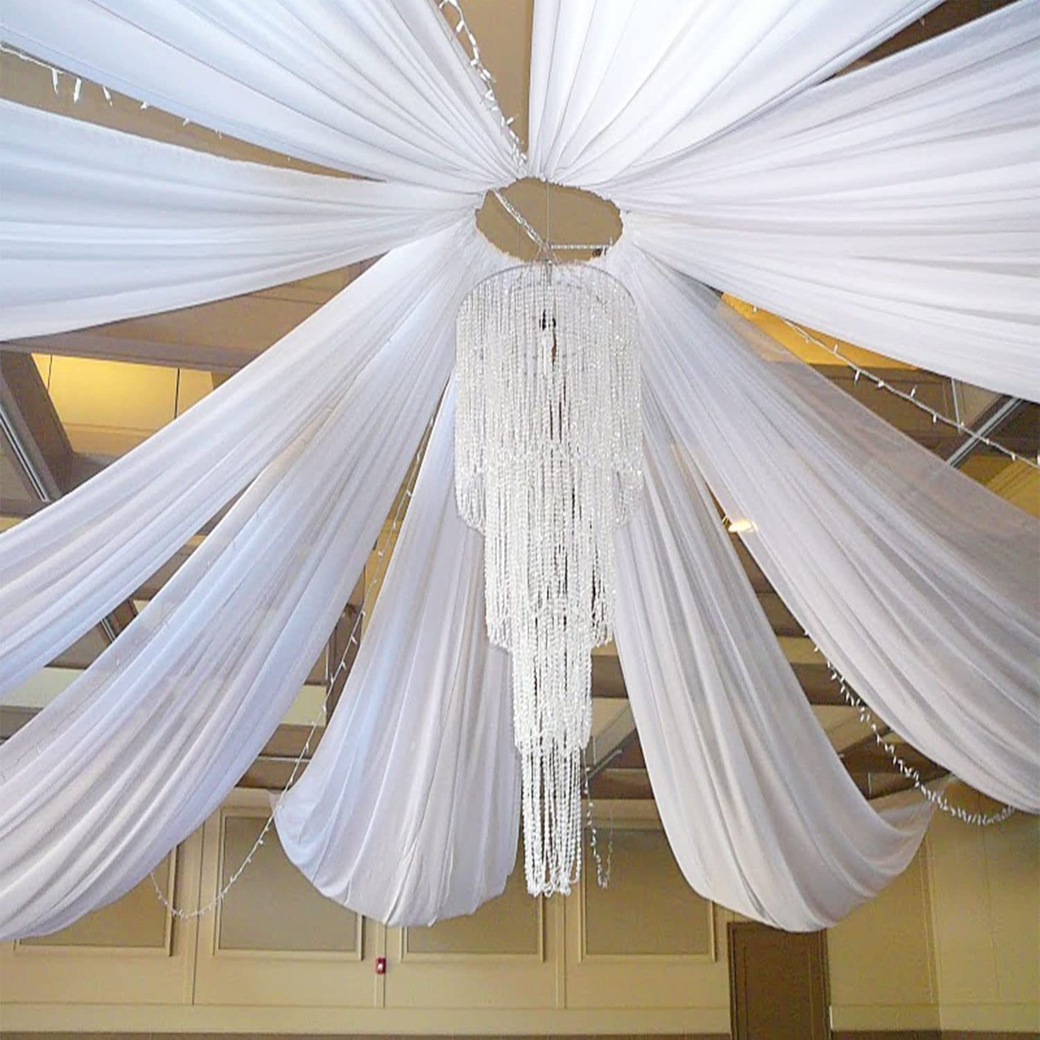 Wedding Arch Drape Roof Ceilin - Home Bargains review and price