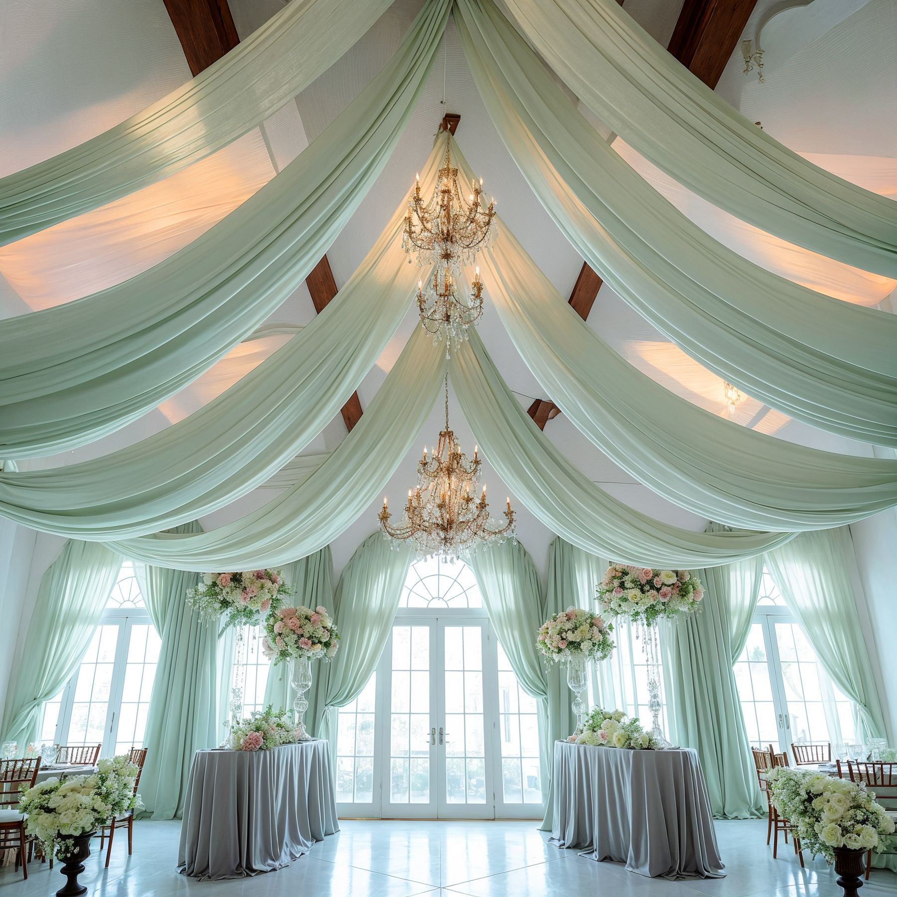 Wedding Arch Drape Roof Ceilin - Home Bargains review and price