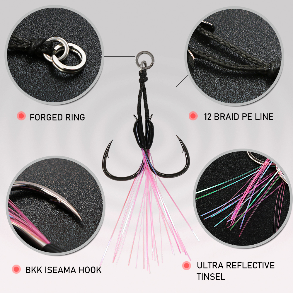 JIGGING PRO 2 Pairs Micro Jig  - Jigger Double Sided review and price