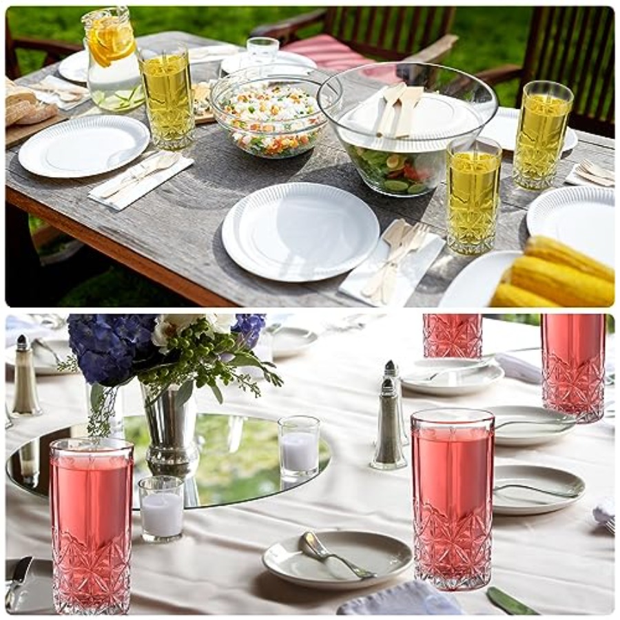 Set of 12 Tall Highball Glasse - Highball Glass Set review and price