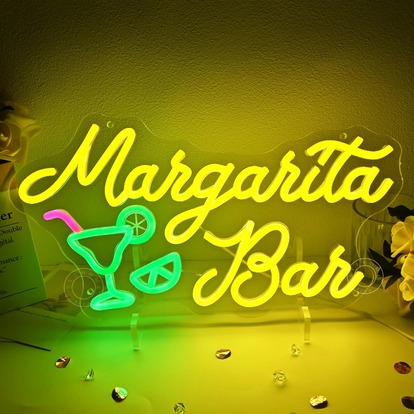 Margarita Bar Neon Sign Dimmab - Home Bar Signs review and price