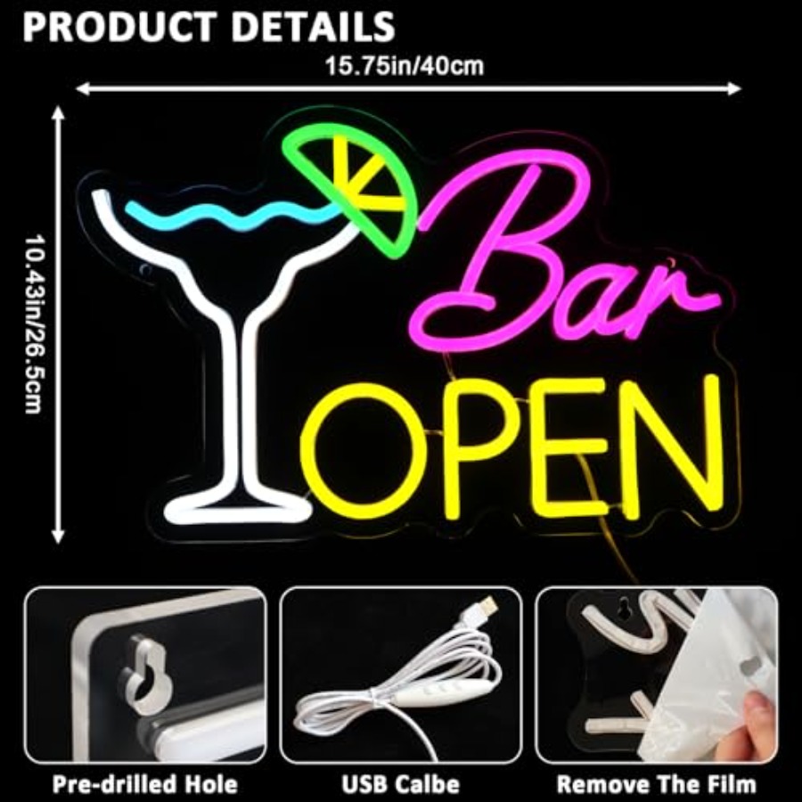 Sign for Business, Neon Open S - Home Bar Signs review and price