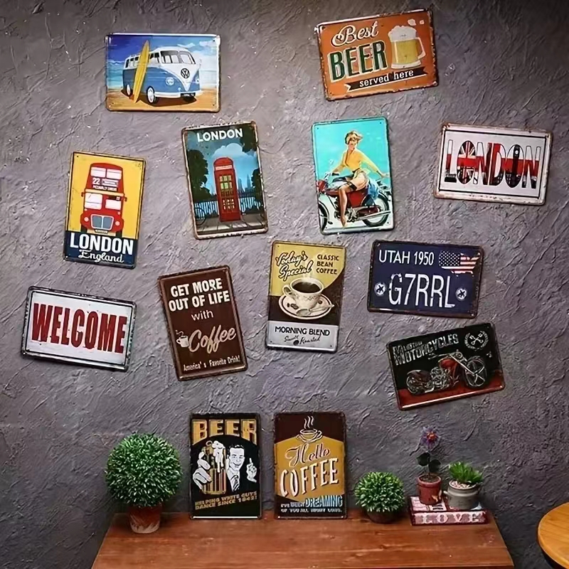 Custom Iron Wall Decor Vintage - Home Bar Word review and price