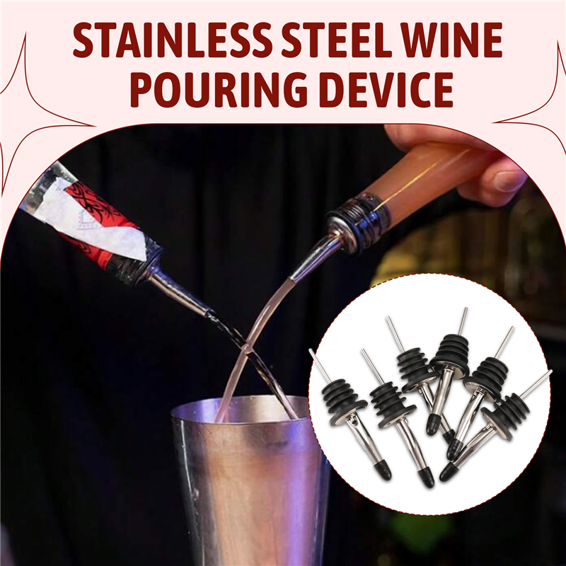 AEE2-6Pcs Stainless Steel Pour - Speed Pourer Cap review and price
