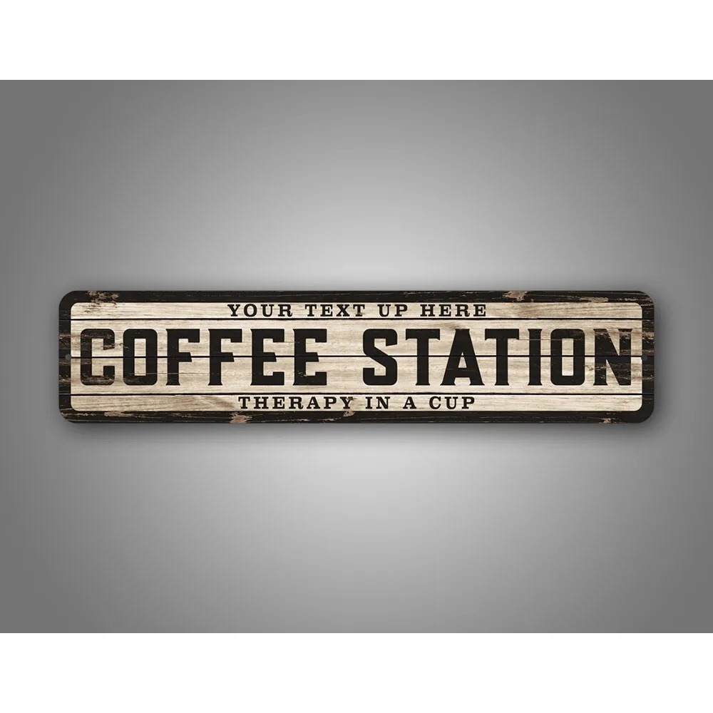 Custom Text Logo Weathered Woo - Home Bar Signs review and price