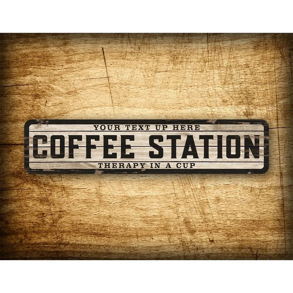 Custom Text Logo Weathered Woo - Home Bar Signs review and price