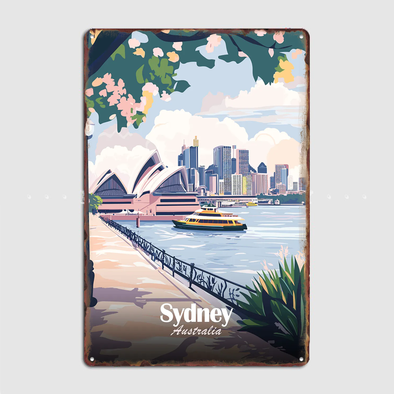 Sydney Australia Travel Poster - Home Bar Sydney review and price