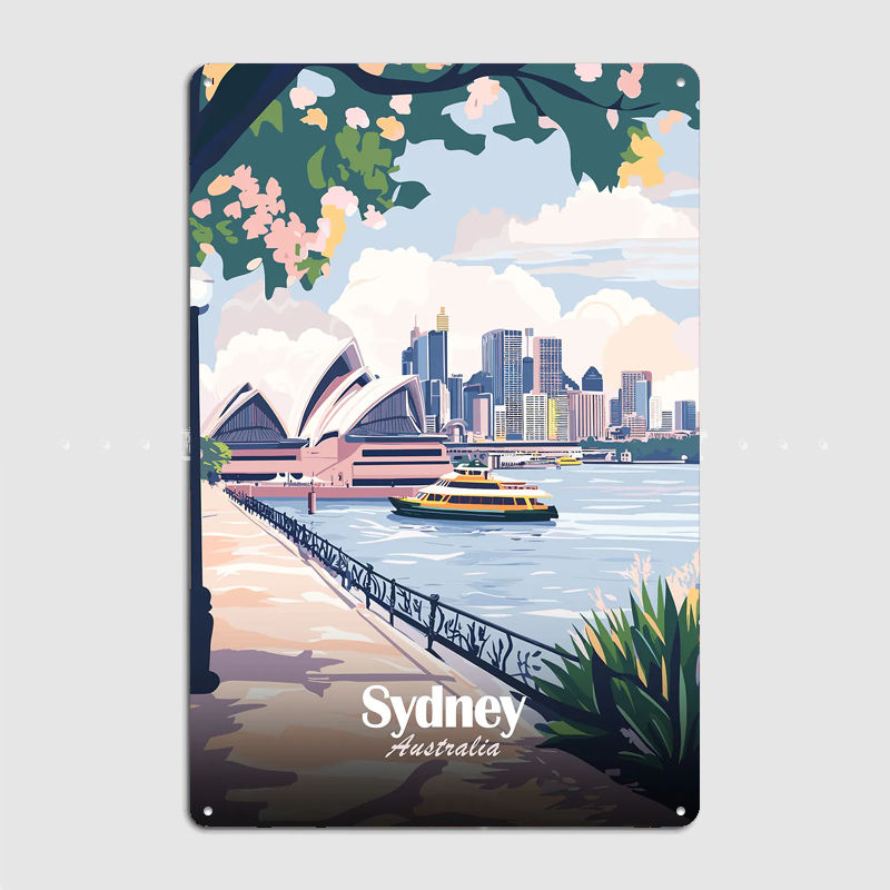 Sydney Australia Travel Poster - Home Bar Sydney review and price