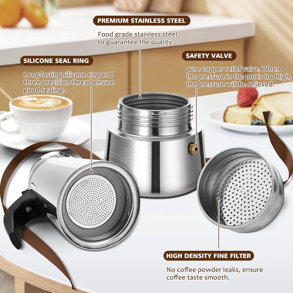 Portable Coffee Pot Stainless  - Home Barista review and price