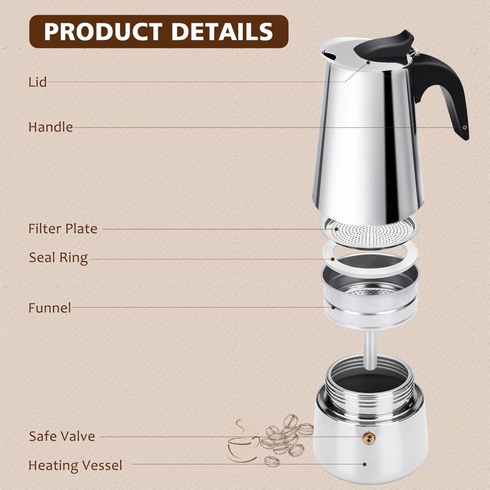 Portable Coffee Pot Stainless  - Home Barista review and price