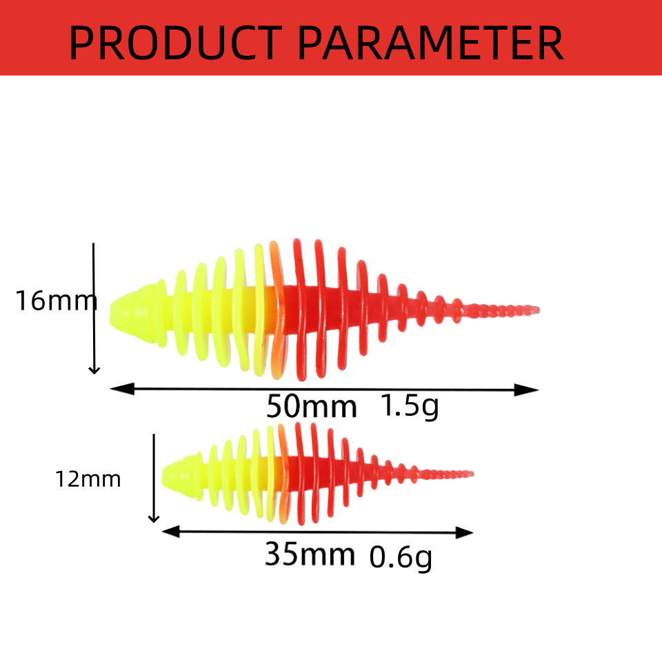 8PCS Soft Worm Fishing Lure Do - Jigger Double Sided review and price