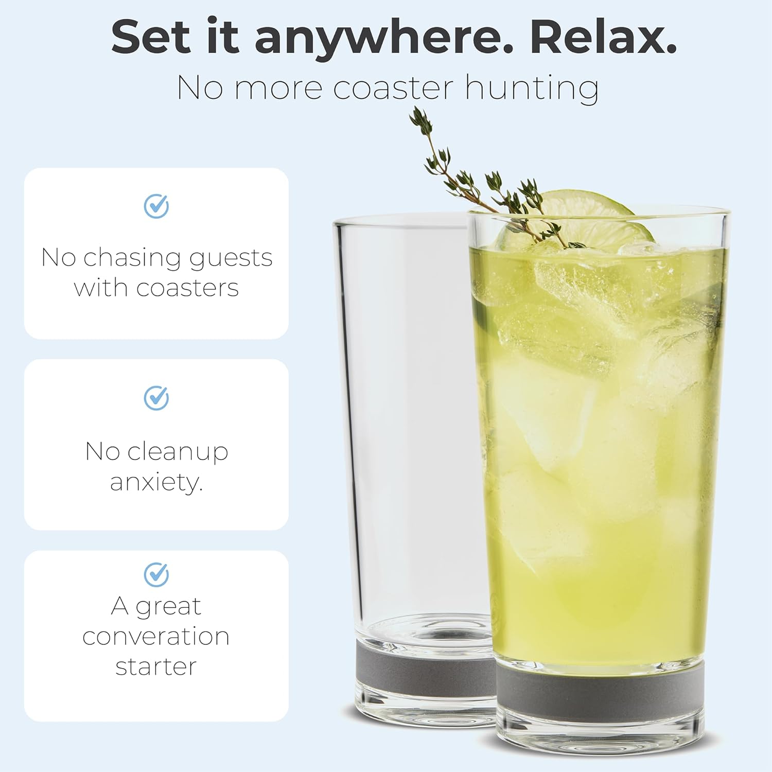 Highball Glass with Built-In S - Highball Glass Set review and price
